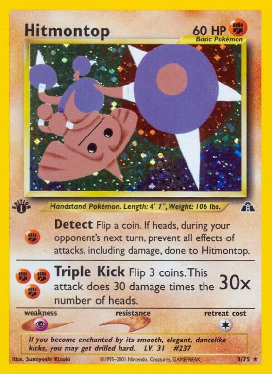 Hitmontop (3) - Unlimited Holo