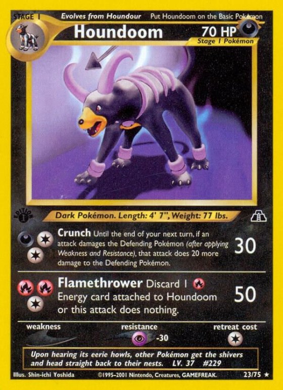 Houndoom (23) - 1st Edition