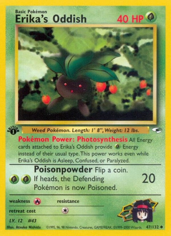 Erika's Oddish (47) - Unlimited