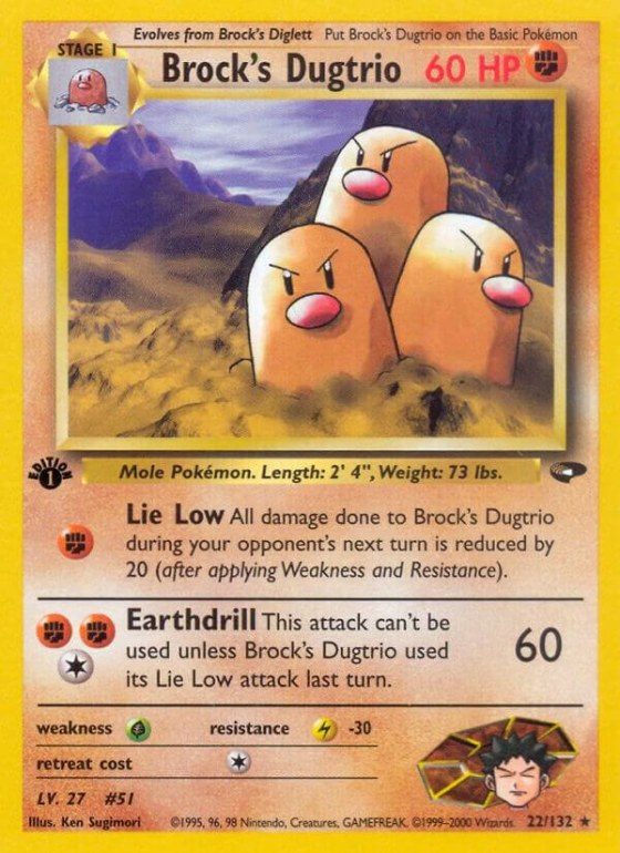 Brock's Dugtrio - Unlimited