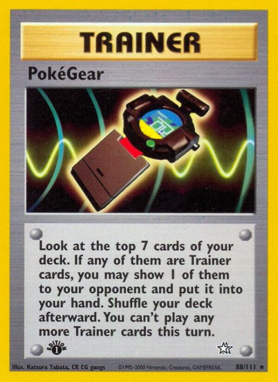 PokeGear - 1st Edition