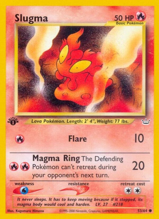 Slugma - 1st Edition