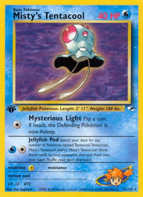 Misty's Tentacool (32) - Unlimited