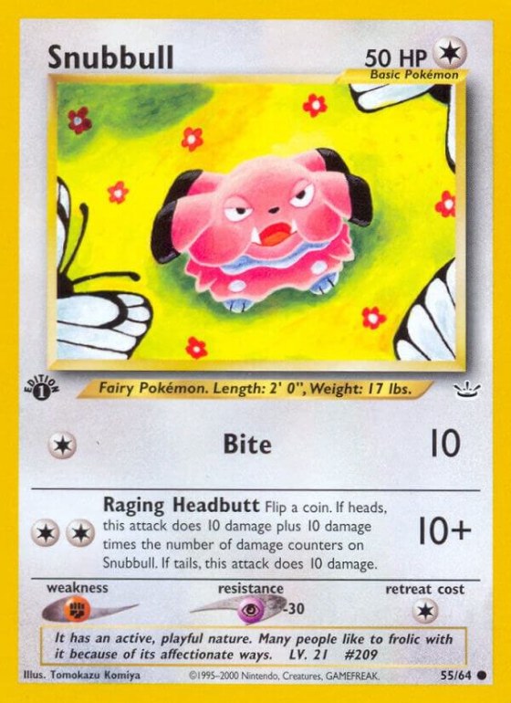 Snubbull - 1st Edition