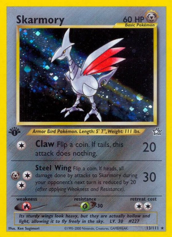 Skarmory - 1st Edition Holo