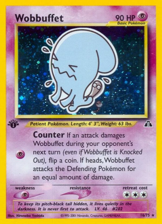 Wobbuffet (16) - Unlimited Holo