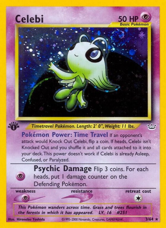 Celebi (3) - Unlimited Holo