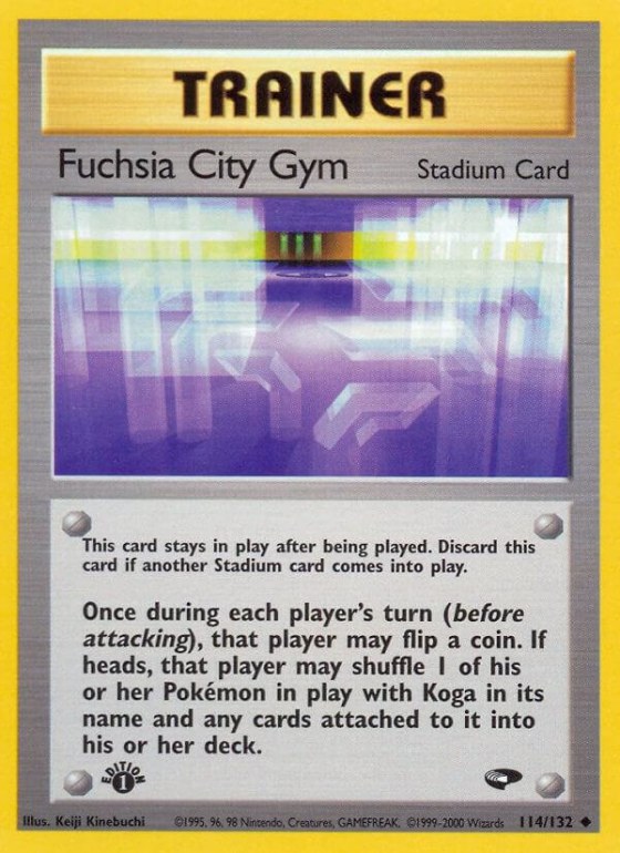 Fuchsia City Gym - 1st Edition