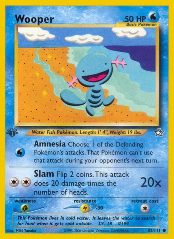 Wooper - 1st Edition