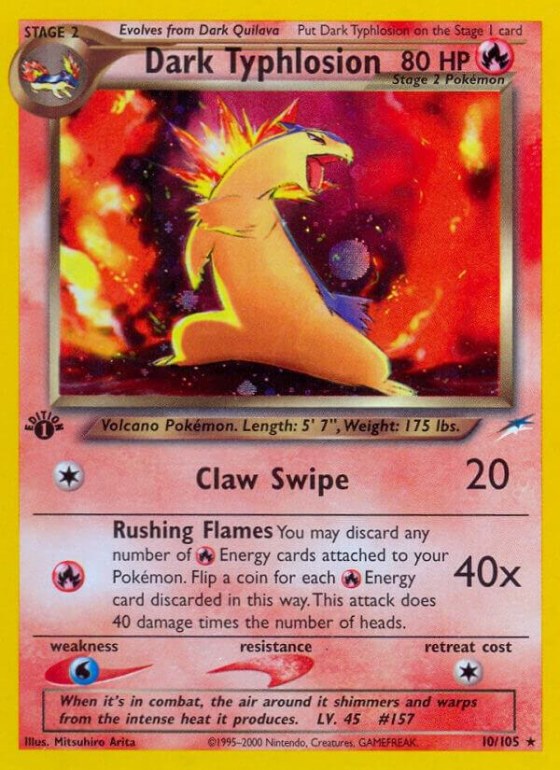 Dark Typhlosion - Unlimited Holo
