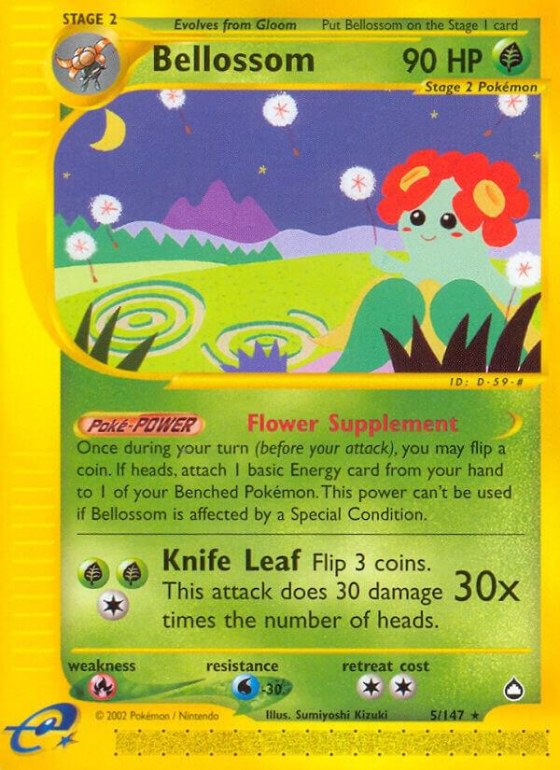 Bellossom - Reverse Holo