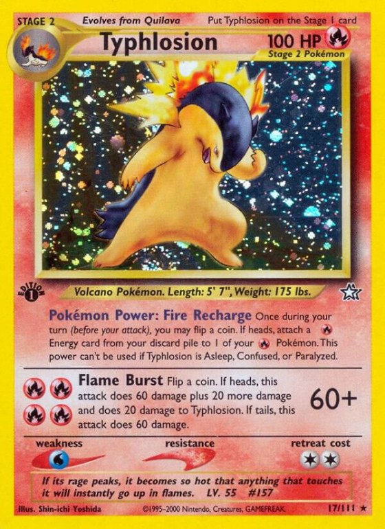 Typhlosion (17) - Unlimited Holo