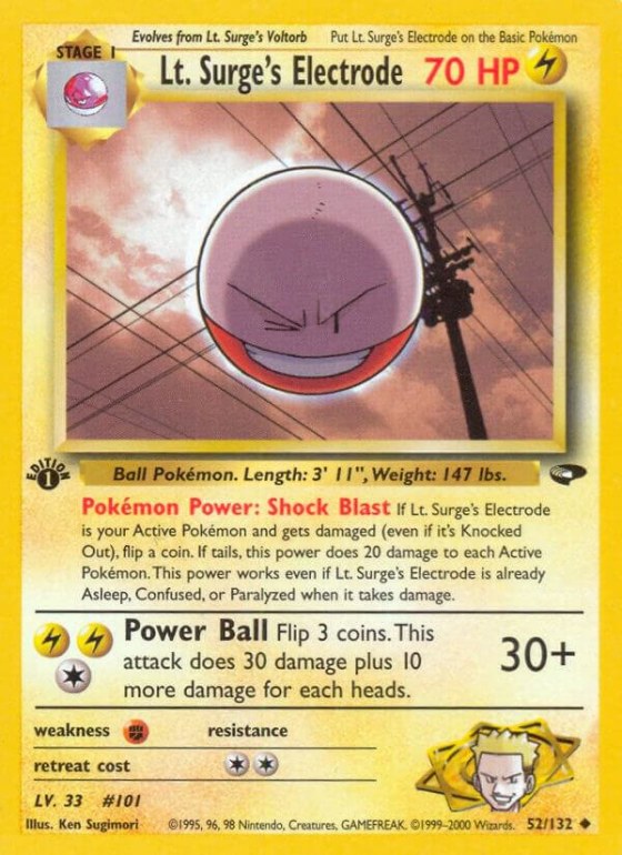 Lt. Surge's Electrode - Unlimited