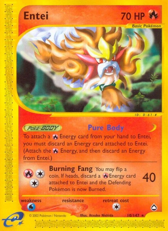 Entei - Reverse Holo