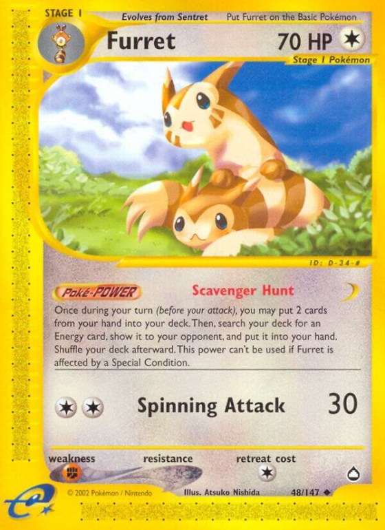 Furret - Reverse Holo