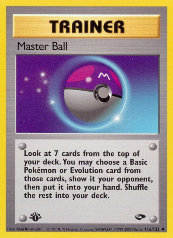 Master Ball - 1st Edition