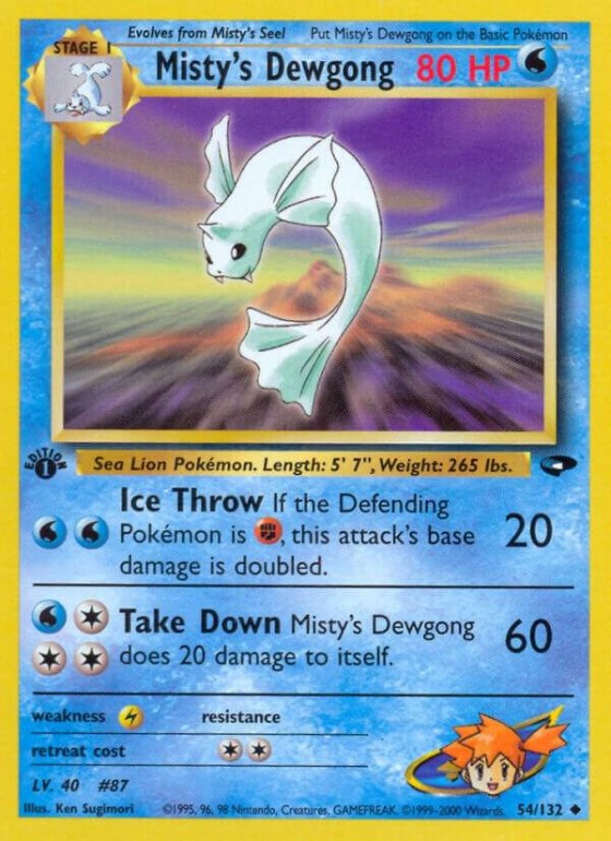 Misty's Dewgong - Unlimited