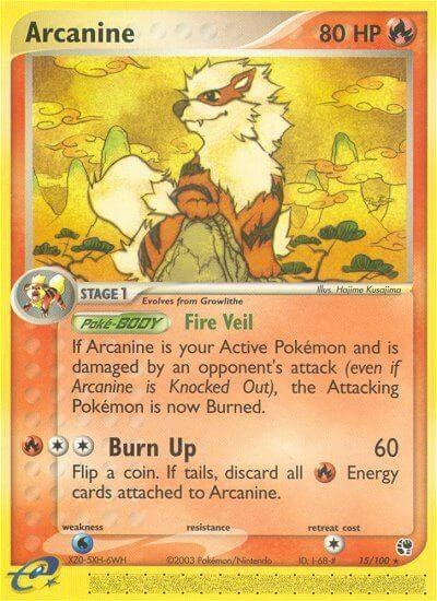 Arcanine - Reverse Holo