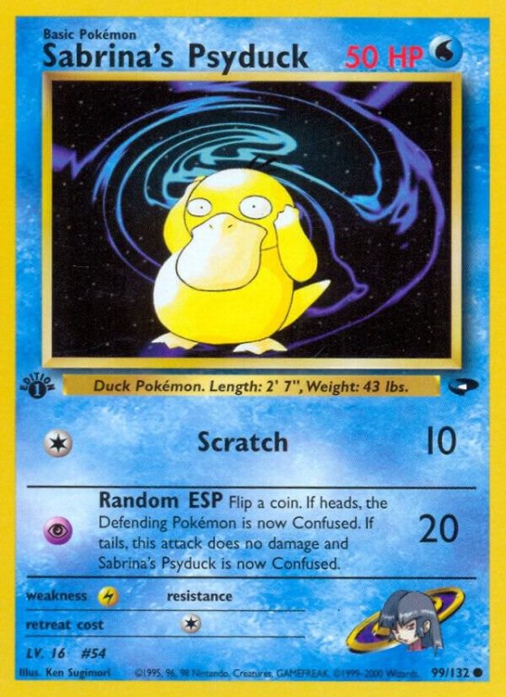 Sabrina's Psyduck - Unlimited