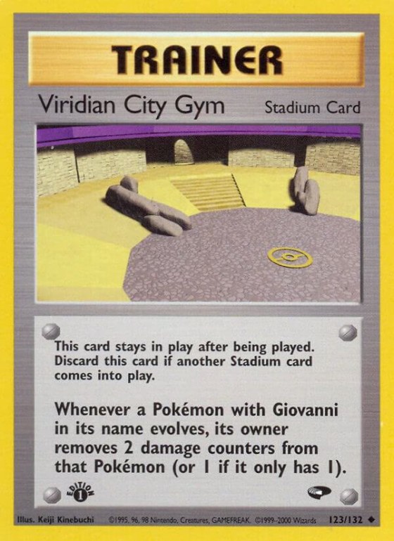 Viridian City Gym - 1st Edition