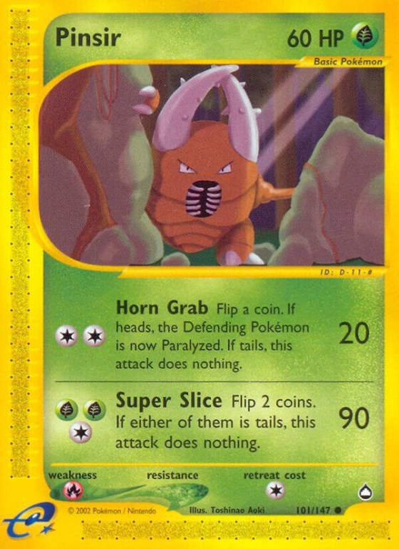 Pinsir - Reverse Holo