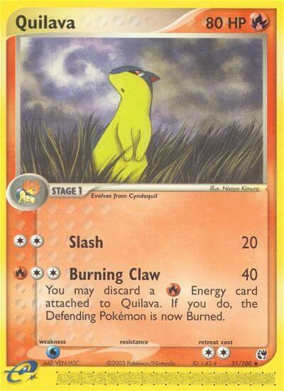 Quilava - Reverse Holo