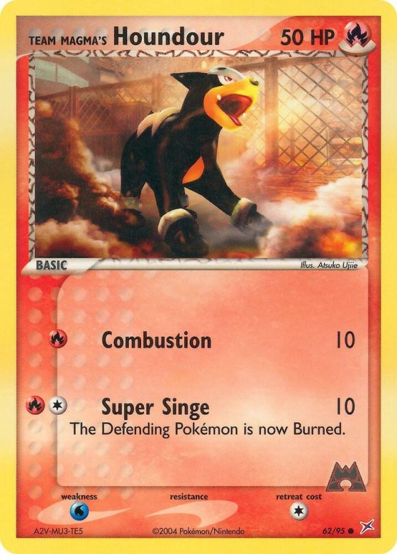 Team Magma's Houndour