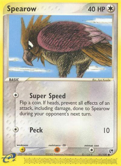 Spearow - Reverse Holo