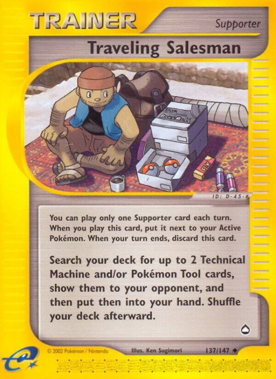 Traveling Salesman - Reverse Holo