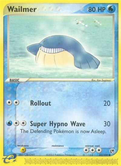 Wailmer - Reverse Holo