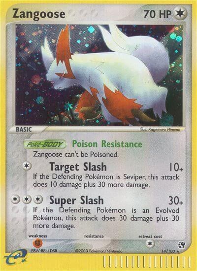 Zangoose - Reverse Holo