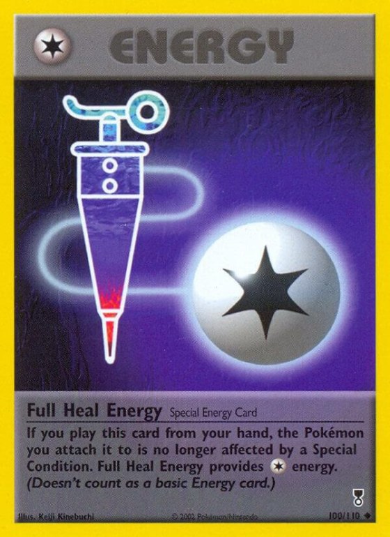 Full Heal Energy - Reverse Holo
