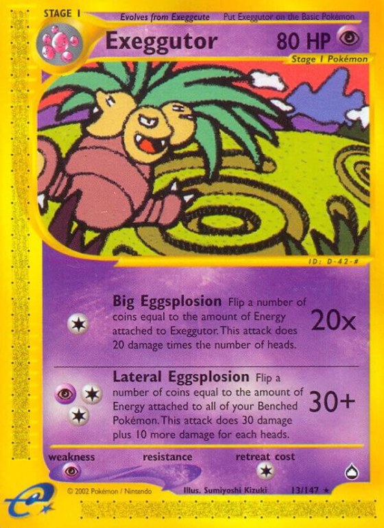 Exeggutor (13) - Reverse Holo