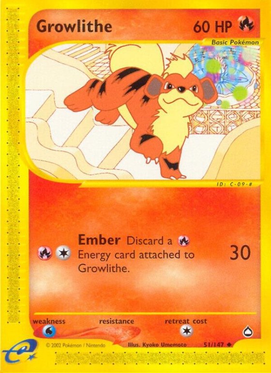 Growlithe (51) - Reverse Holo