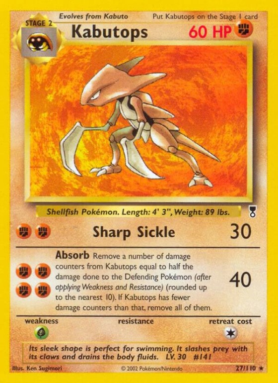 Kabutops - Reverse Holo