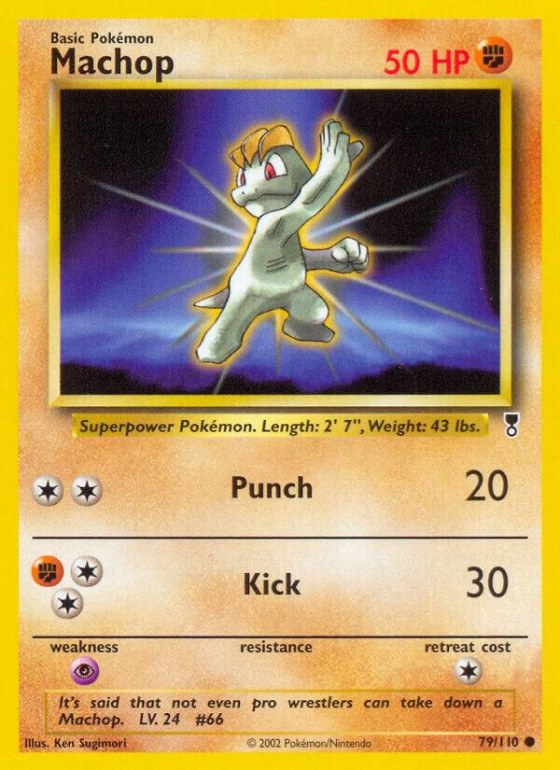 Machop - Reverse Holo