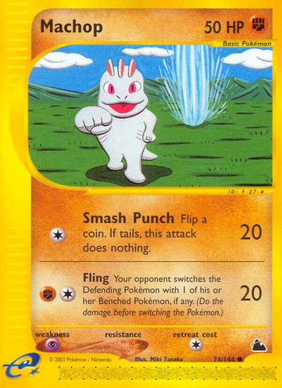 Machop - Reverse Holo