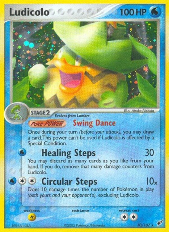 Ludicolo - Reverse Holo