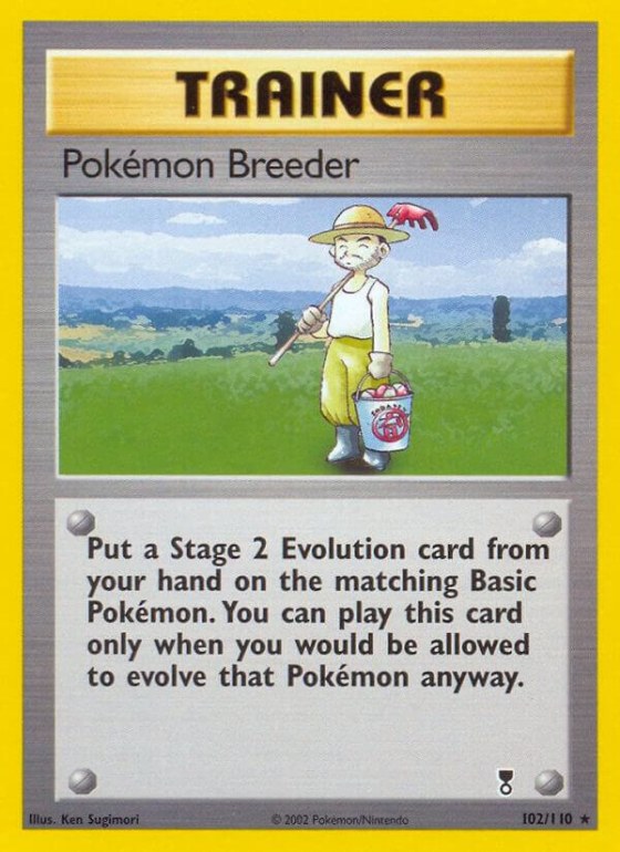Pokemon Breeder - Reverse Holo