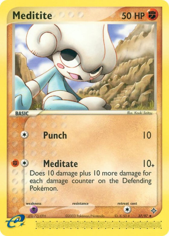 Meditite - Reverse Holo