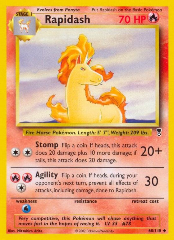 Rapidash - Reverse Holo