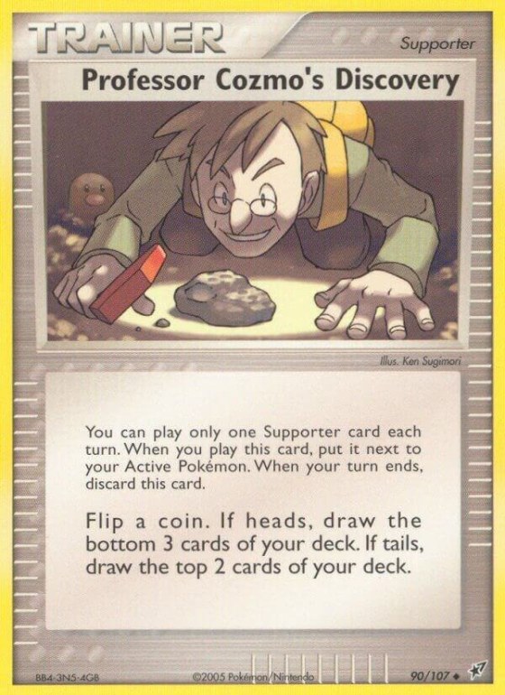 Professor Cozmo's Discovery - Reverse Holo