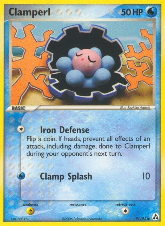 Clamperl - Reverse Holo