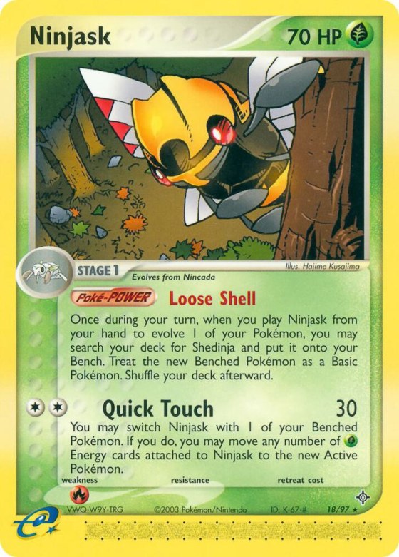 Ninjask - Reverse Holo