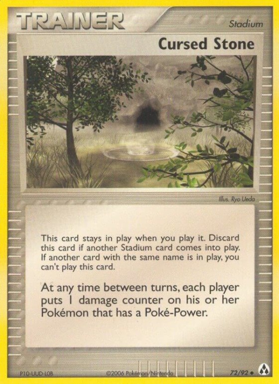 Cursed Stone - Reverse Holo