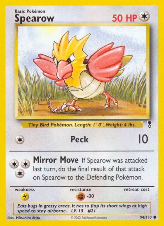 Spearow - Reverse Holo
