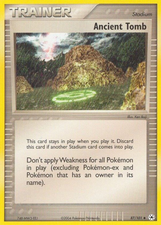 Ancient Tomb - Reverse Holo