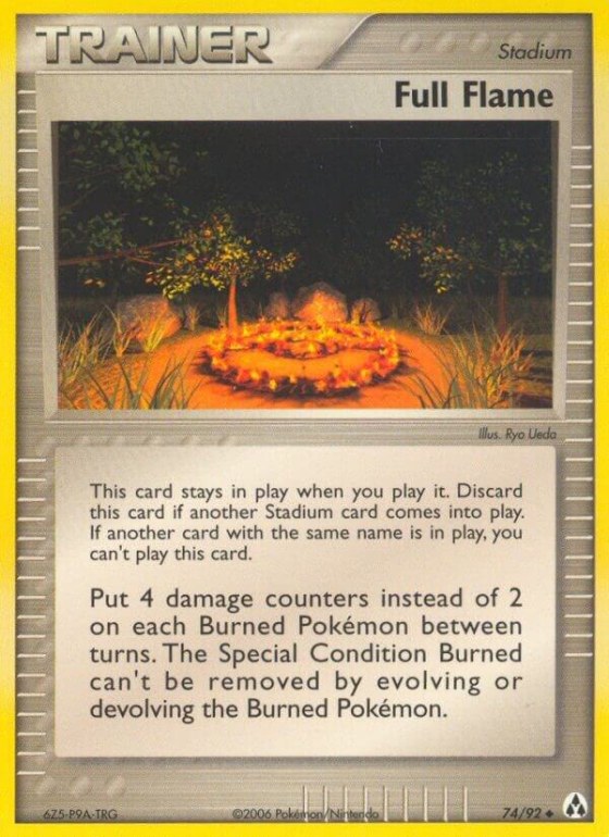 Full Flame - Reverse Holo