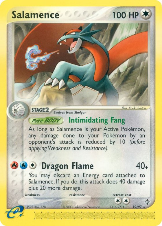 Salamence - Reverse Holo