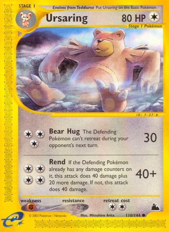 Ursaring - Reverse Holo